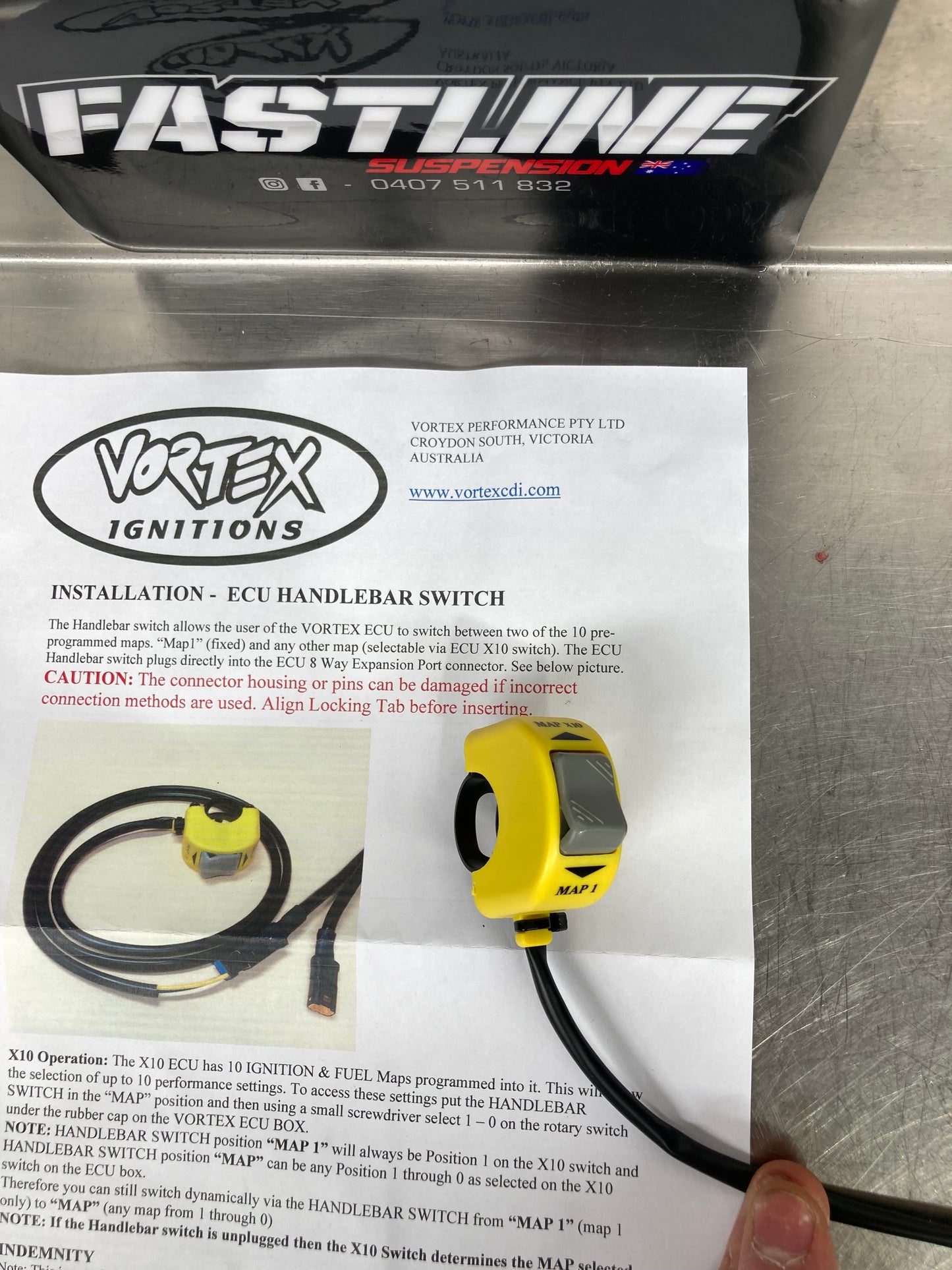 Vortex ECU- KTM 350EXCF